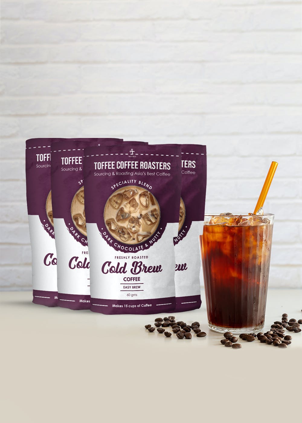 Easy Brew - Cold Brew Bags (Pack of 4) - 240gm