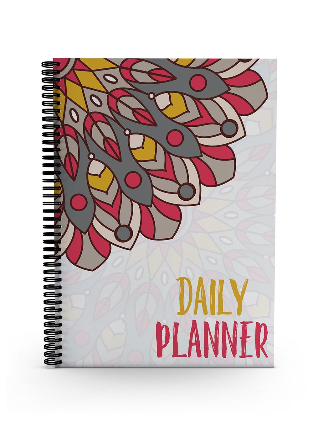 Oriental Feathers Daily Planner (A5 Size)