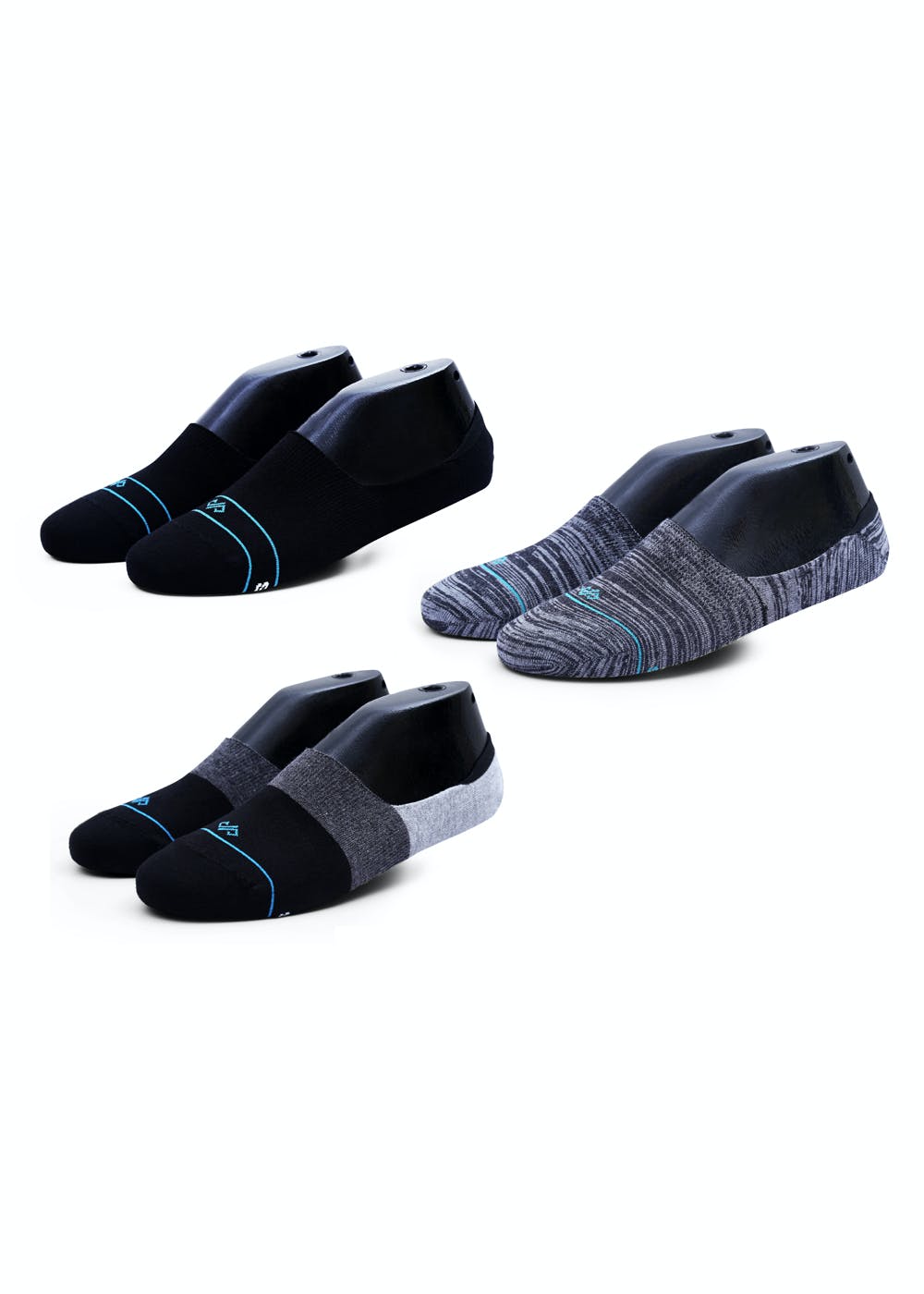 Get Pack of 3 Loafer Socks All Black Collection at ₹ 349 LBB Shop