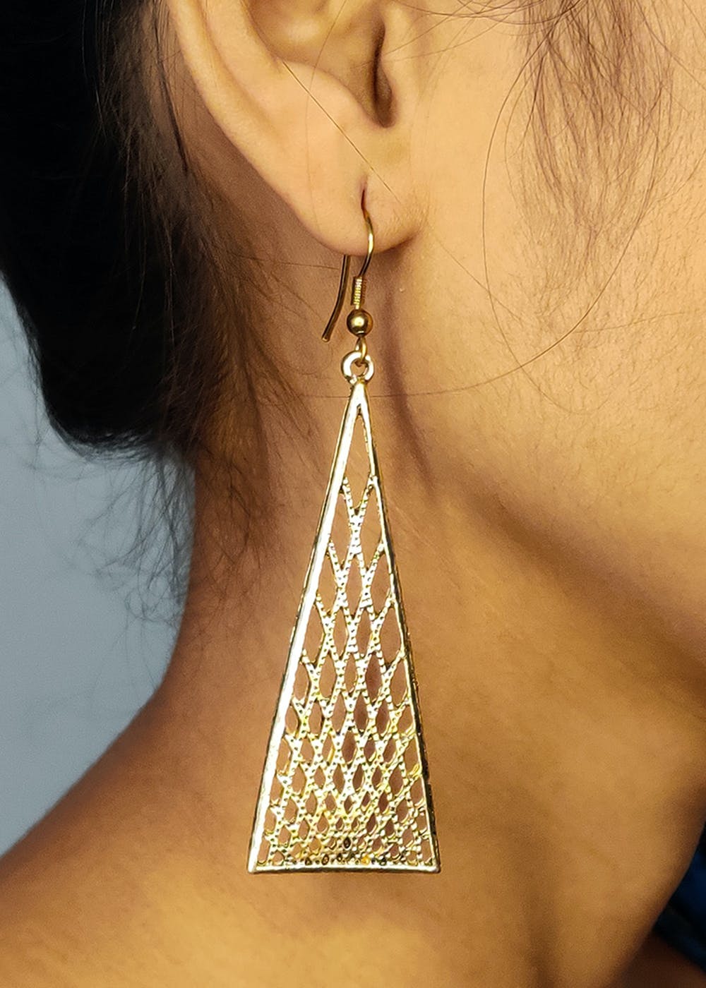 Buy New Gold Design Pyramid Jhumkas One Gram Gold Function Wear Jhumki Buy  Online
