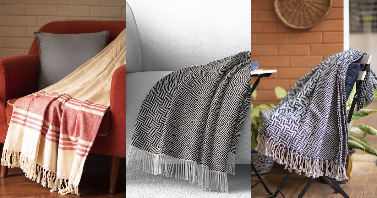 Shop For The Best Local Brands In Light Throws Online | LBB