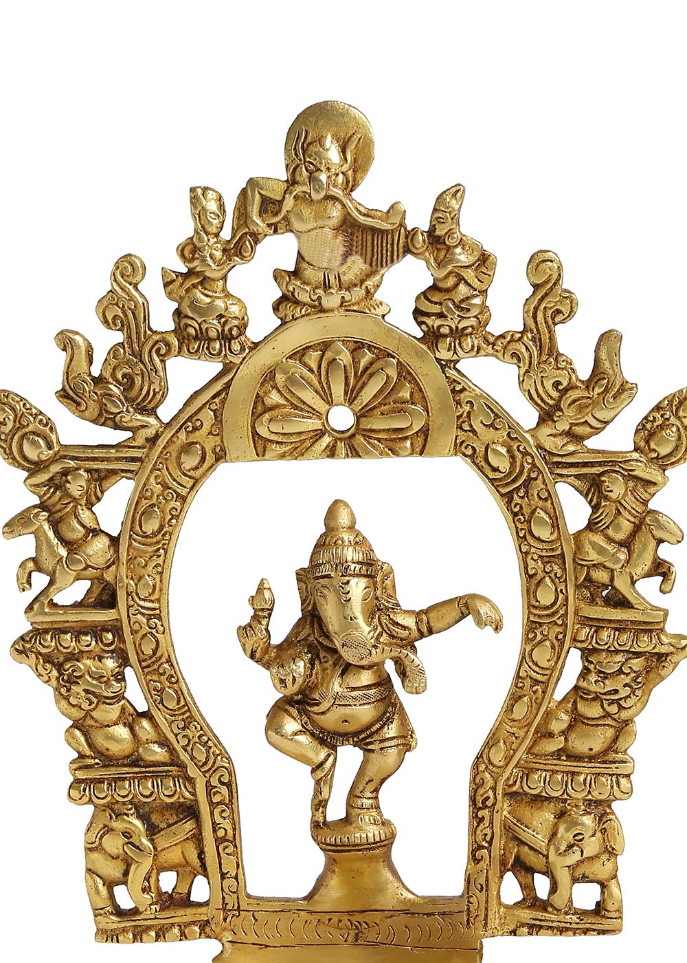 Buy Bhunes Brass Prabhavali | Prabhavali Frame | Prabhawal | Brass Arch for  Home | Prabhavali Brass Frame |Brass Arch | Prabhaval (Brass, 27CM) Online  at Low Prices in India - Amazon.in