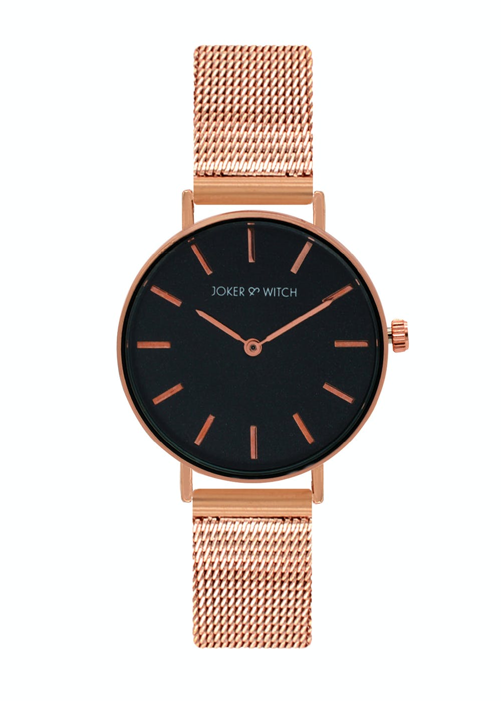 Get Natalie Black Dial Rose Gold Watch at ₹ 1699 | LBB Shop