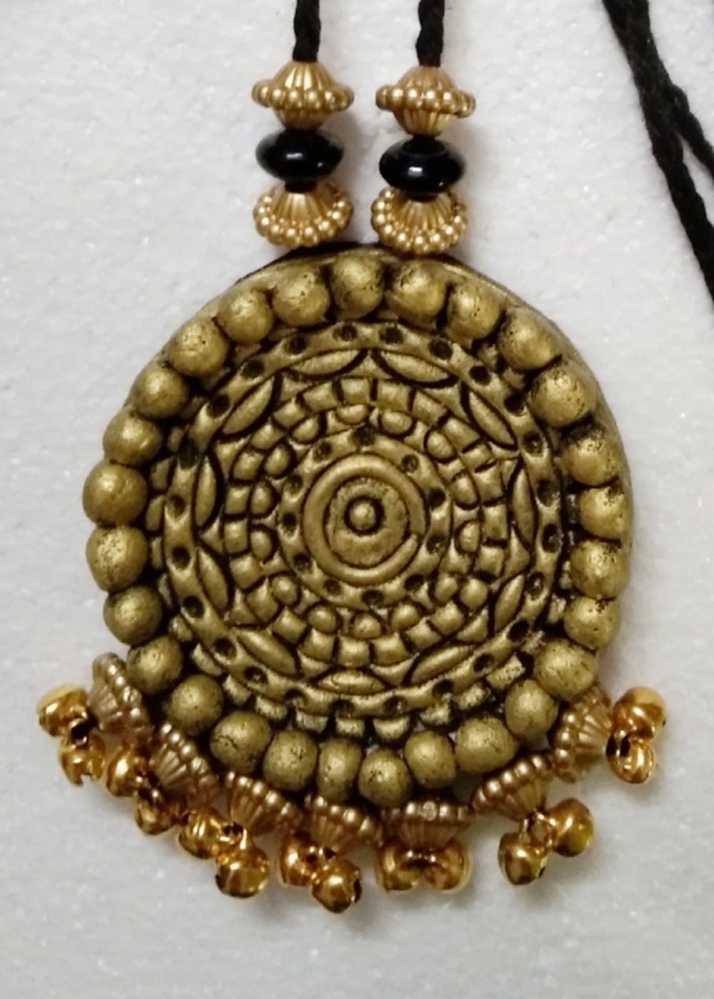 Large 14kt Gold-filled Circle Necklace on Sterling Chain — Marsha Drake  Jewelry