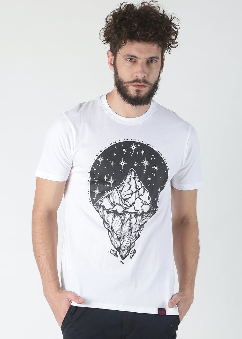 Mountain Soul Graphic White T-Shirt