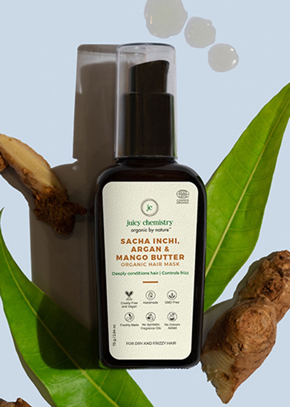 Get Organic Sacha Inchi, Argan & Mango Butter - Organic Hair Mask-Pre  Shampoo Hair Mask - 75 Grams at ₹ 900 | LBB Shop