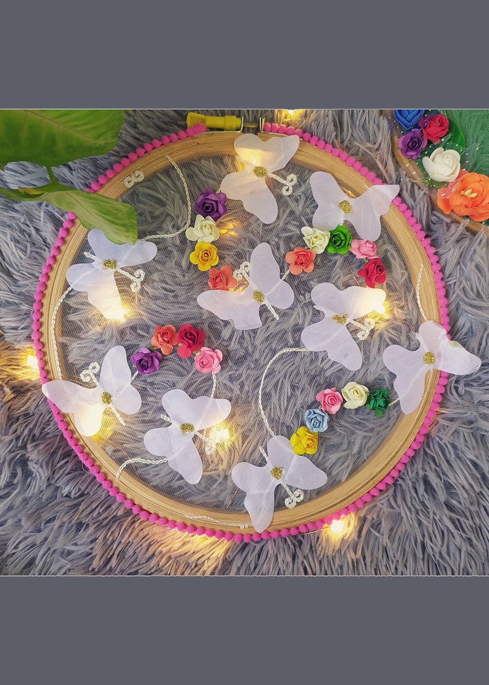 "Blossoms"  Wall Hanging Without Fairy Light