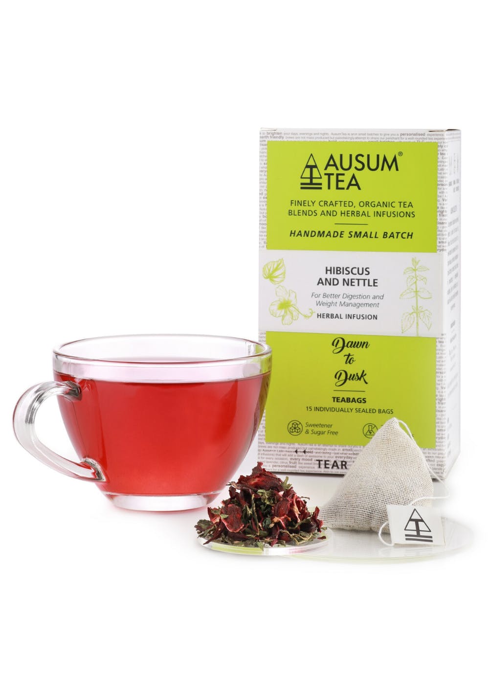 Get Hibiscus & Nettle Herbal Tea at ₹ 300 LBB Shop