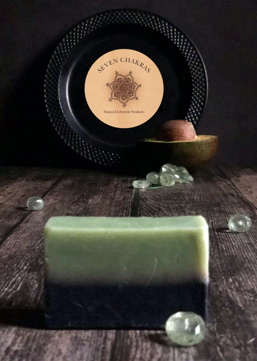 Activated Charcoal & Avocado Soap - 100g