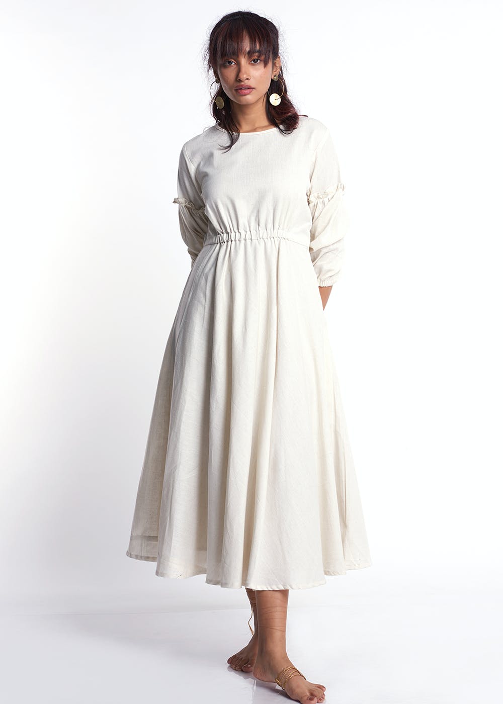 One piece cheap cotton gown