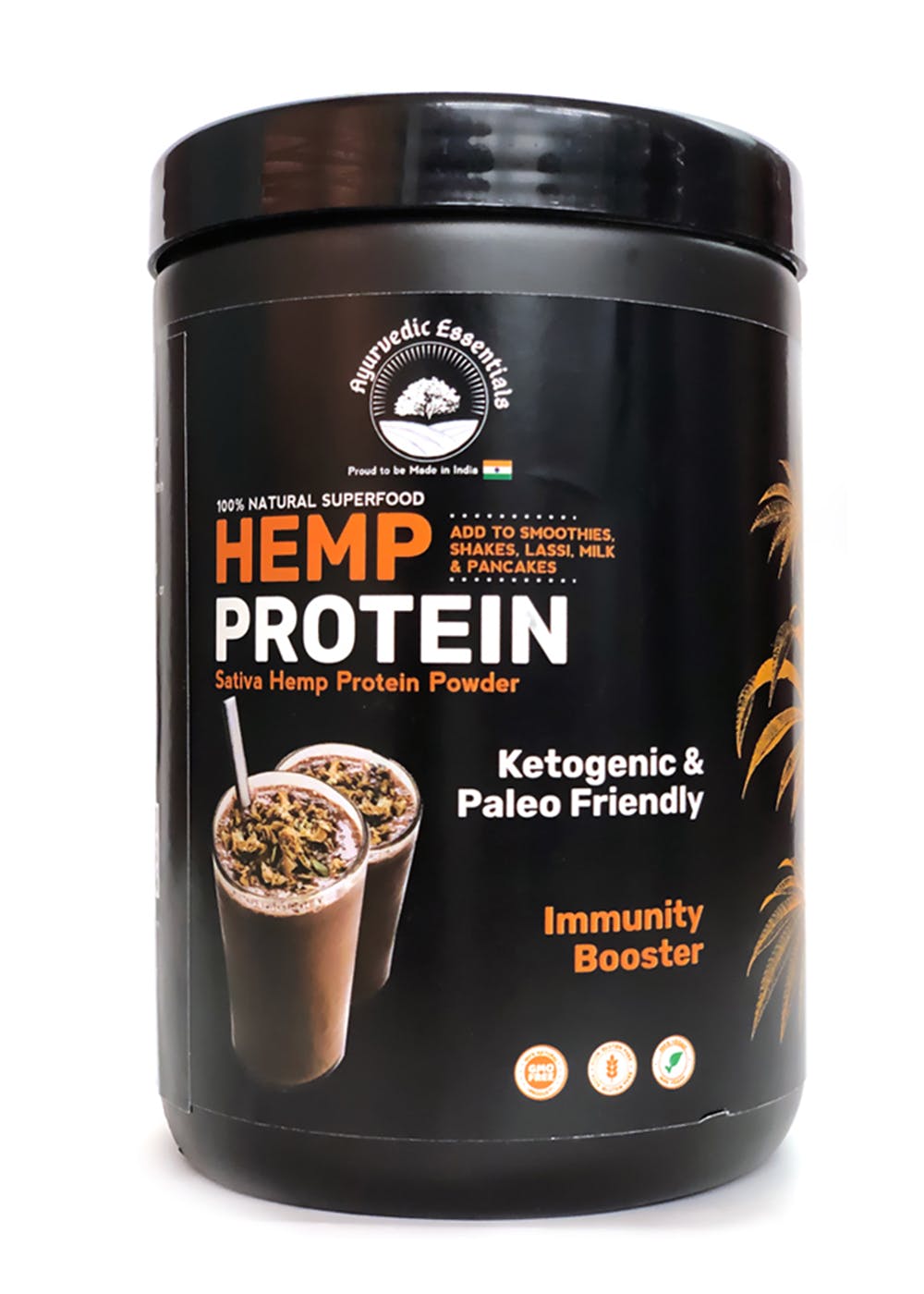 Hemp Protein Powder - 500 gm