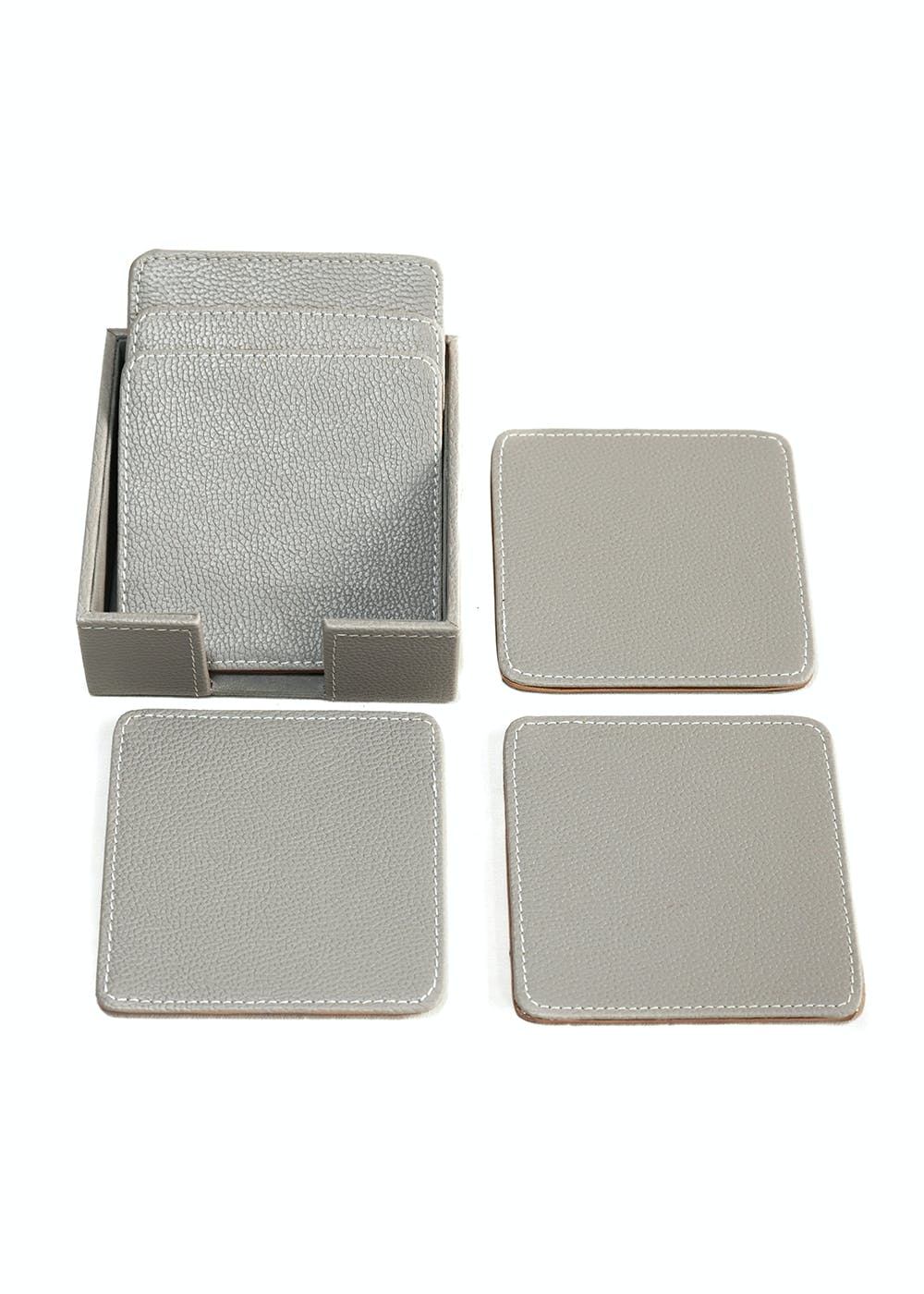 Square Coasters- Grey