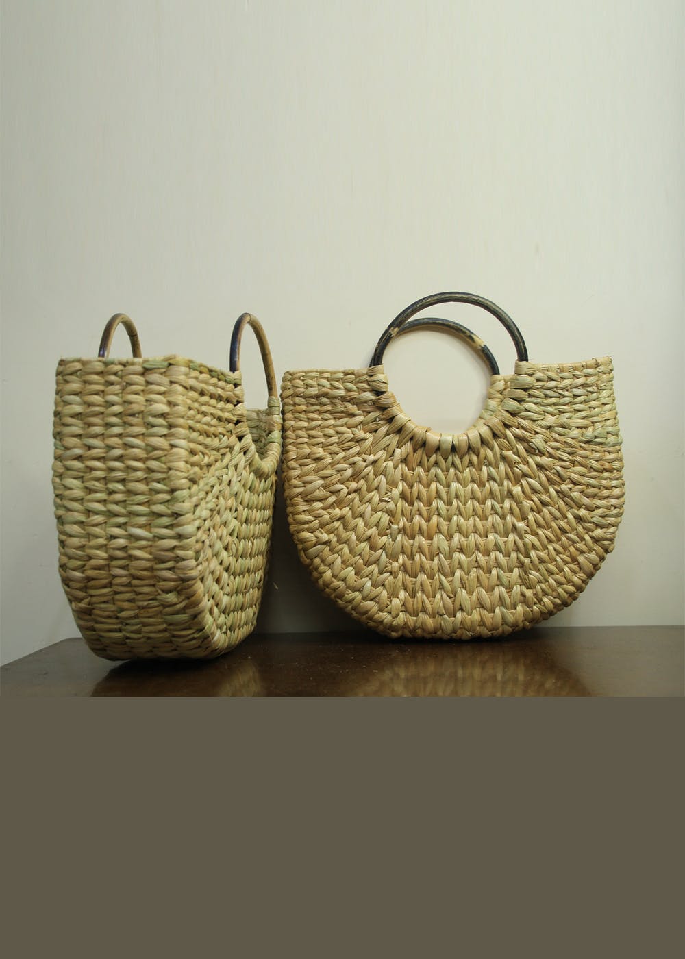 Straw Beige Mesh Shopping kouna Bag, Size: 39x34x10cm at Rs 250/piece in  Thoubal