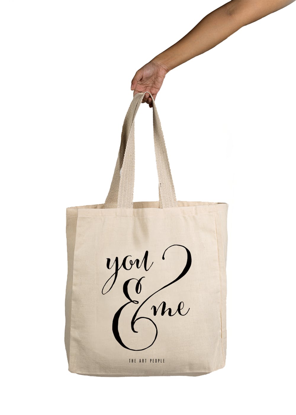 Buy Crazy Corner You and Me Forever Printed Tote Bag for Women and Girls  Online