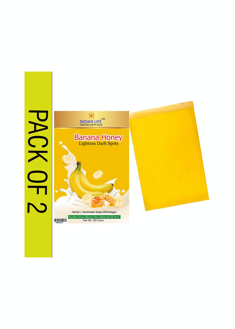 Get Vegan Handmade Banana Soap Made With Shea Butter ,Milk, & Honey