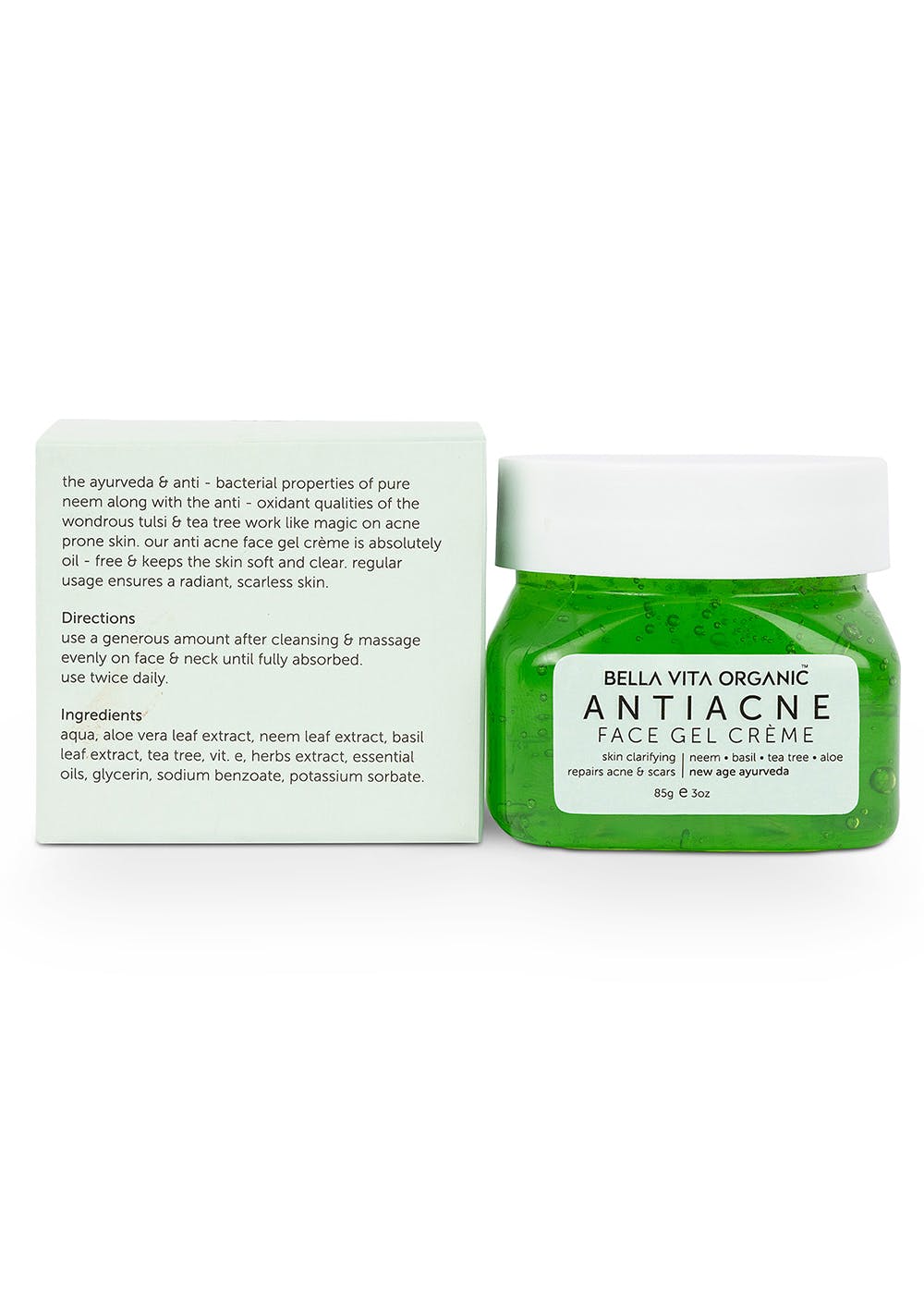 bella vita organic anti acne gel