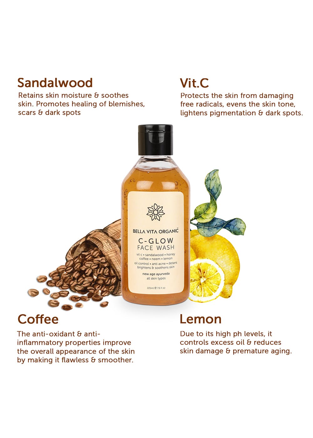 bella vita face wash