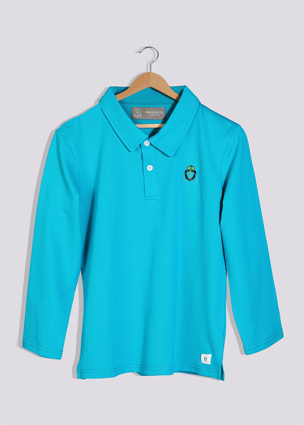 Get Solid Polo Neck Mosquito Repellent TShirt at ₹ 1199 LBB Shop