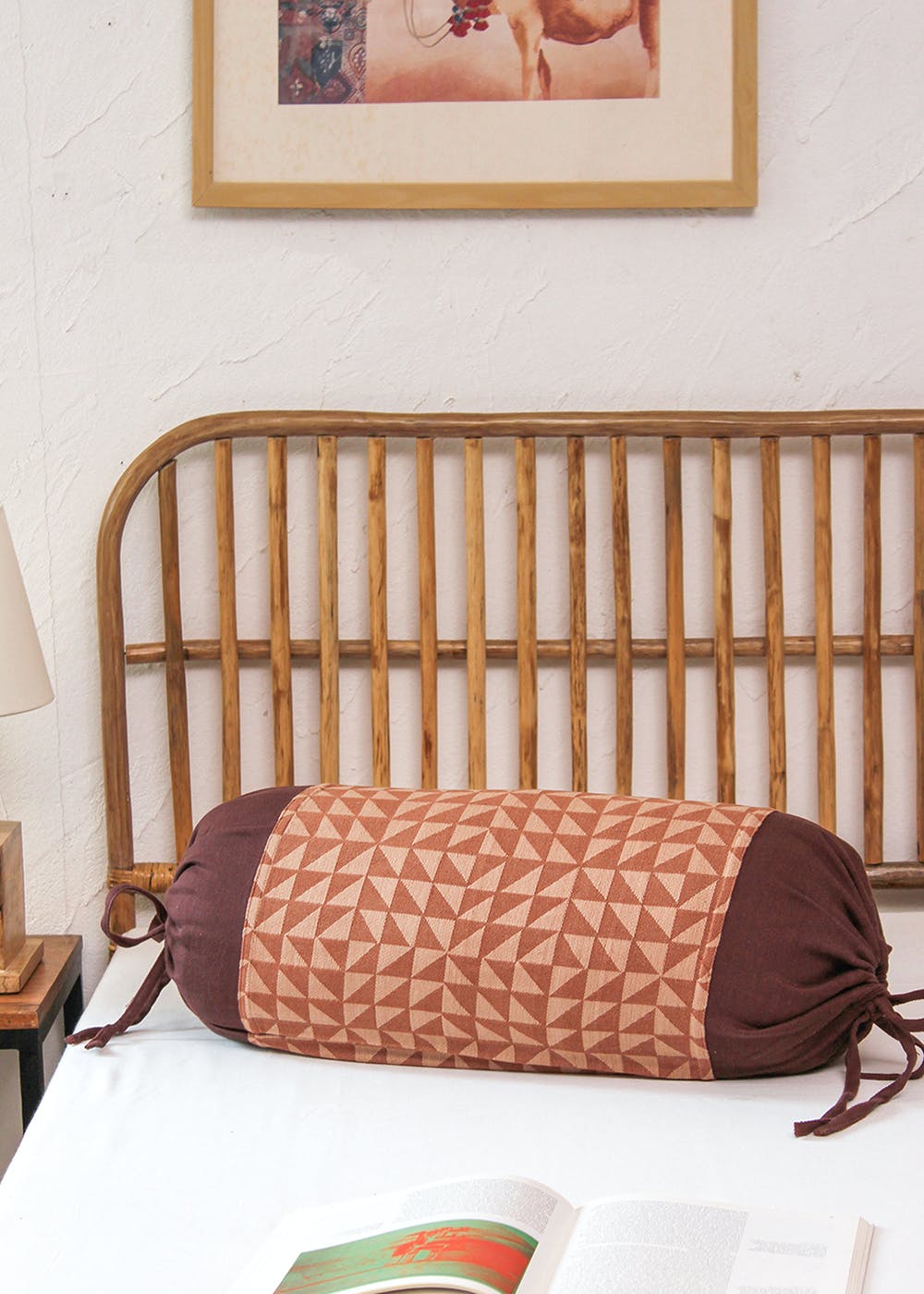 Get Trikon 100 Cotton Bolsters CoverBrown at ₹ 549 LBB Shop