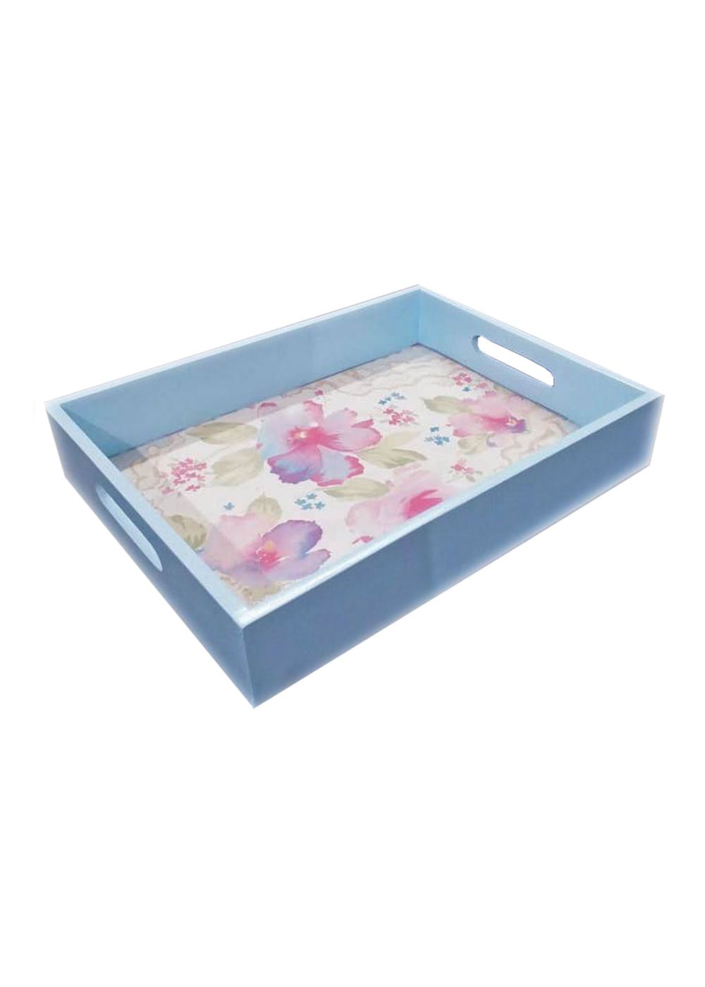 Wooden Floral Tray