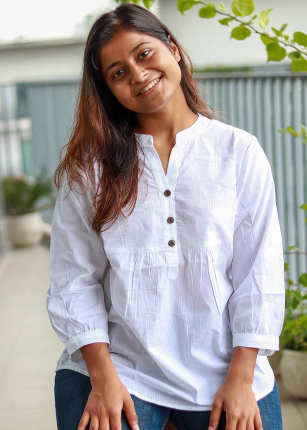 jeans top joint dress