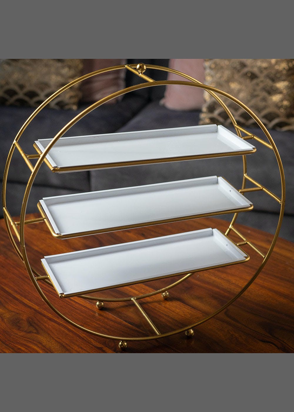 Get Golden Aluminium Iron Buffet Stand At 1699 LBB Shop get-golden-aluminium-iron-buffet-stand-at-1699-lbb-shop
