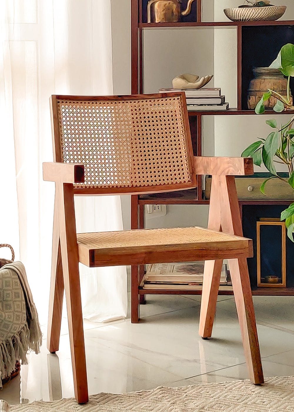 Get The Chandigarh Chair In Natural Color at ₹ 29995 LBB Shop