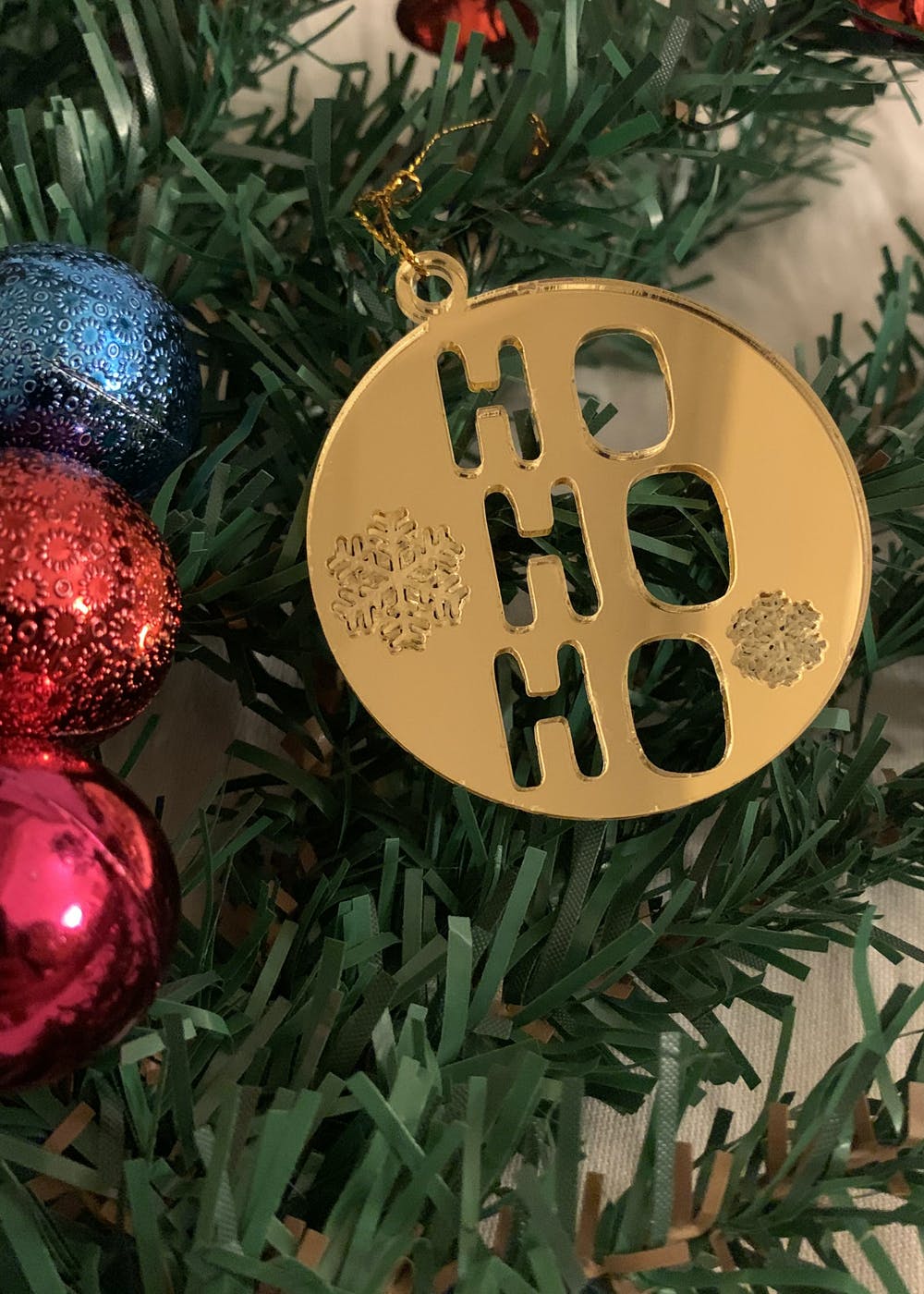 Christmas Ornament - Ho Ho Ho