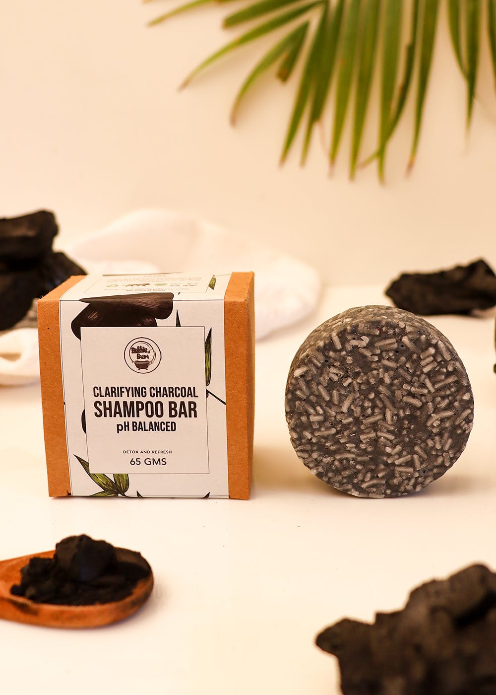 Clarifying Charcoal Shampoo Bar- Ph Balanced