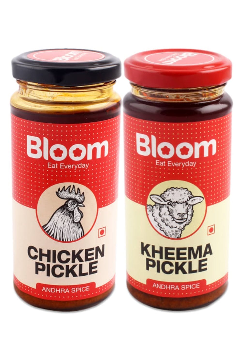 Boneless Andhra Chicken Pickle & Andhra Keema Pickles Combo