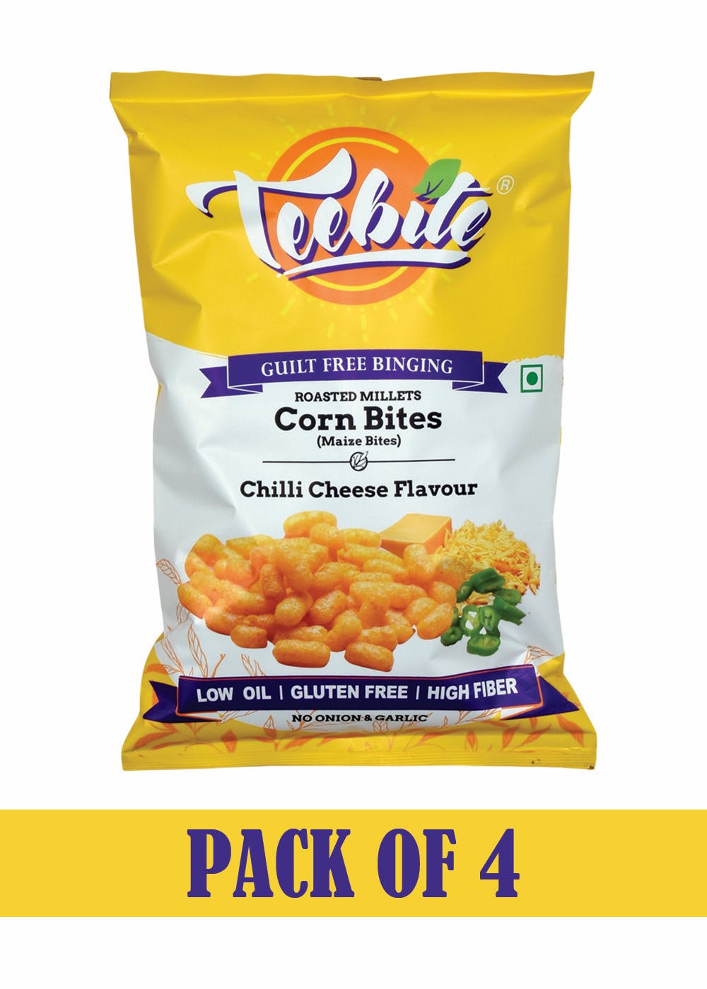 Chilli Cheese Corn Bites - Combo Package-(4 PCS)