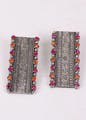Jewellery,Fashion accessory,Earrings,Magenta,Rectangle