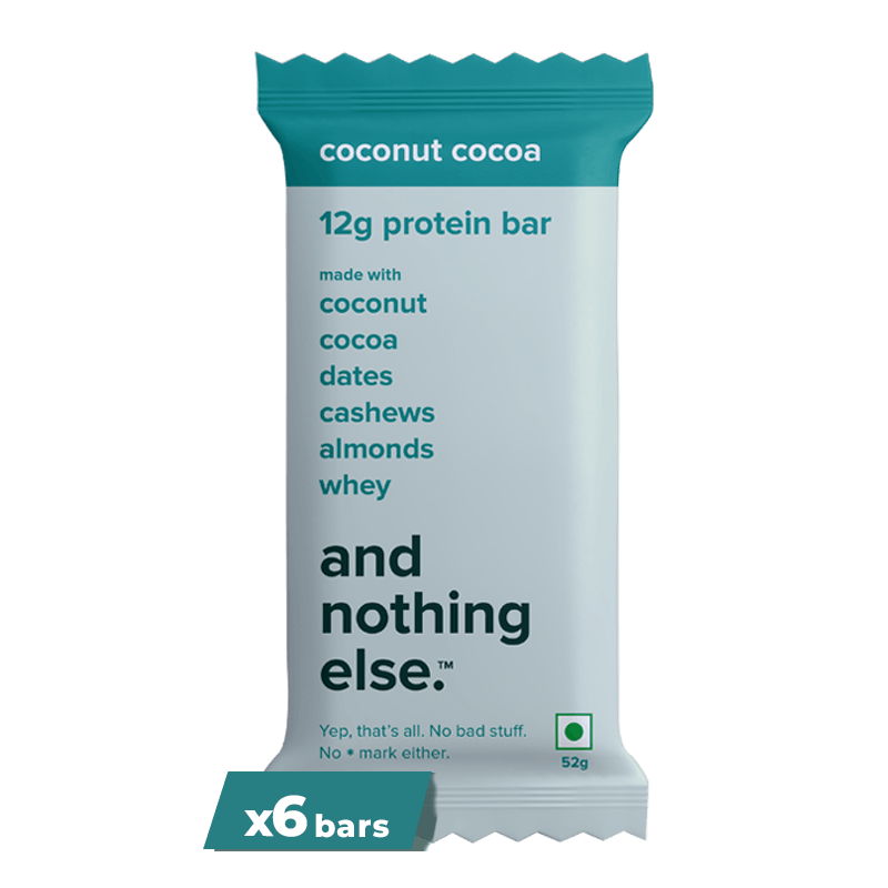 Get Coconut Cocoa Protein Bar Box of 6 at ₹ 540 LBB Shop