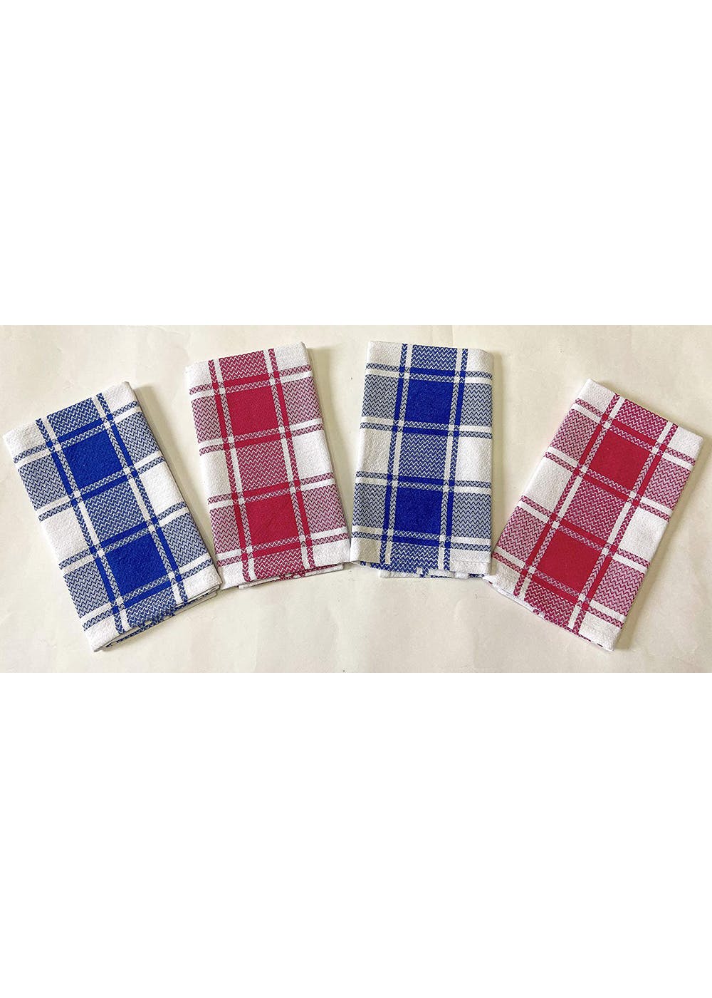 Get Cotton Waffle Weave Kitchen Cleaning Tea Dish Towel Set Of 4 At ₹ 349 Lbb Shop 7956