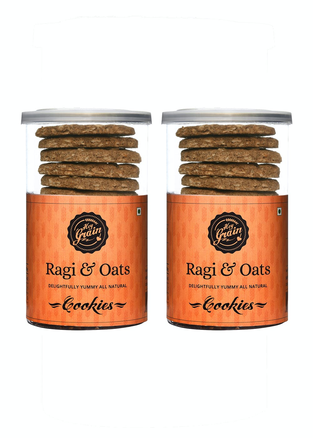 Ragi & Oats Cookies - 160gms - Pack of 2