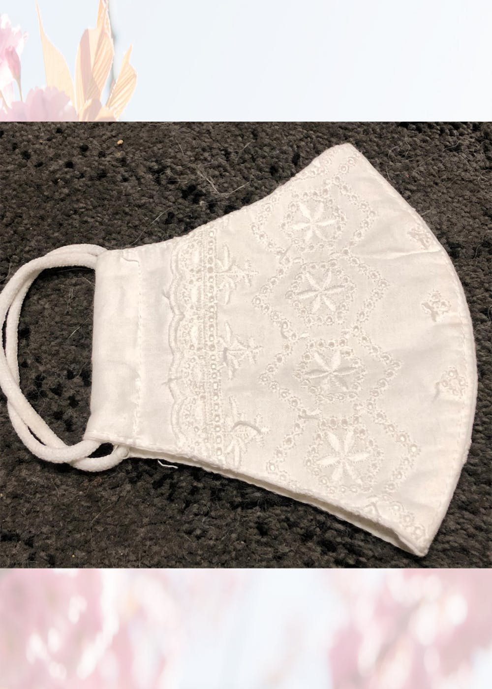 chikankari mask online