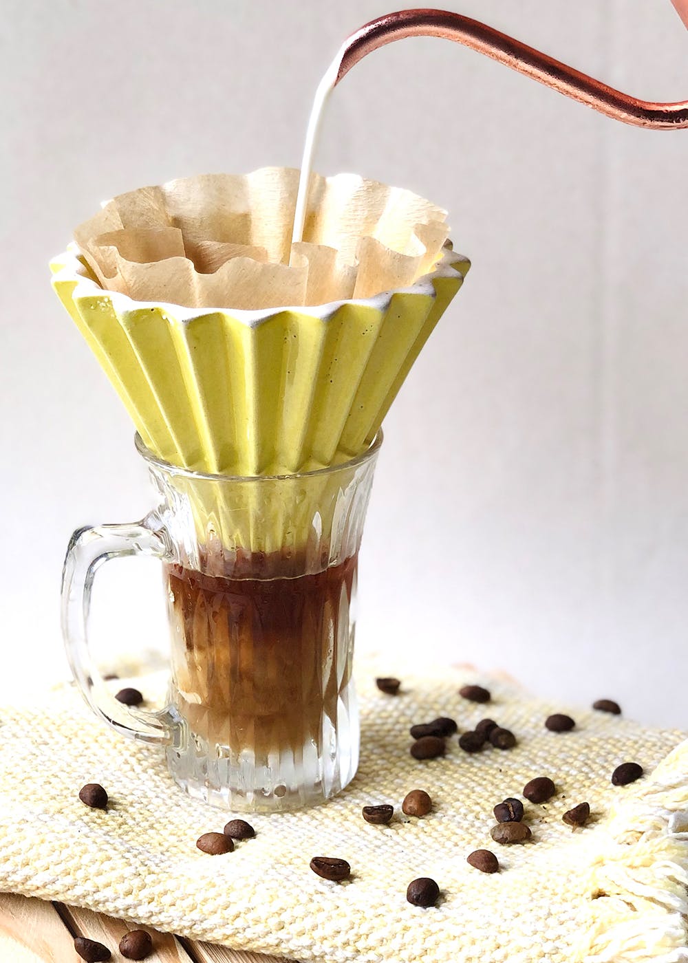 Apêksh Pour Over Coffee Dripper - Yellow