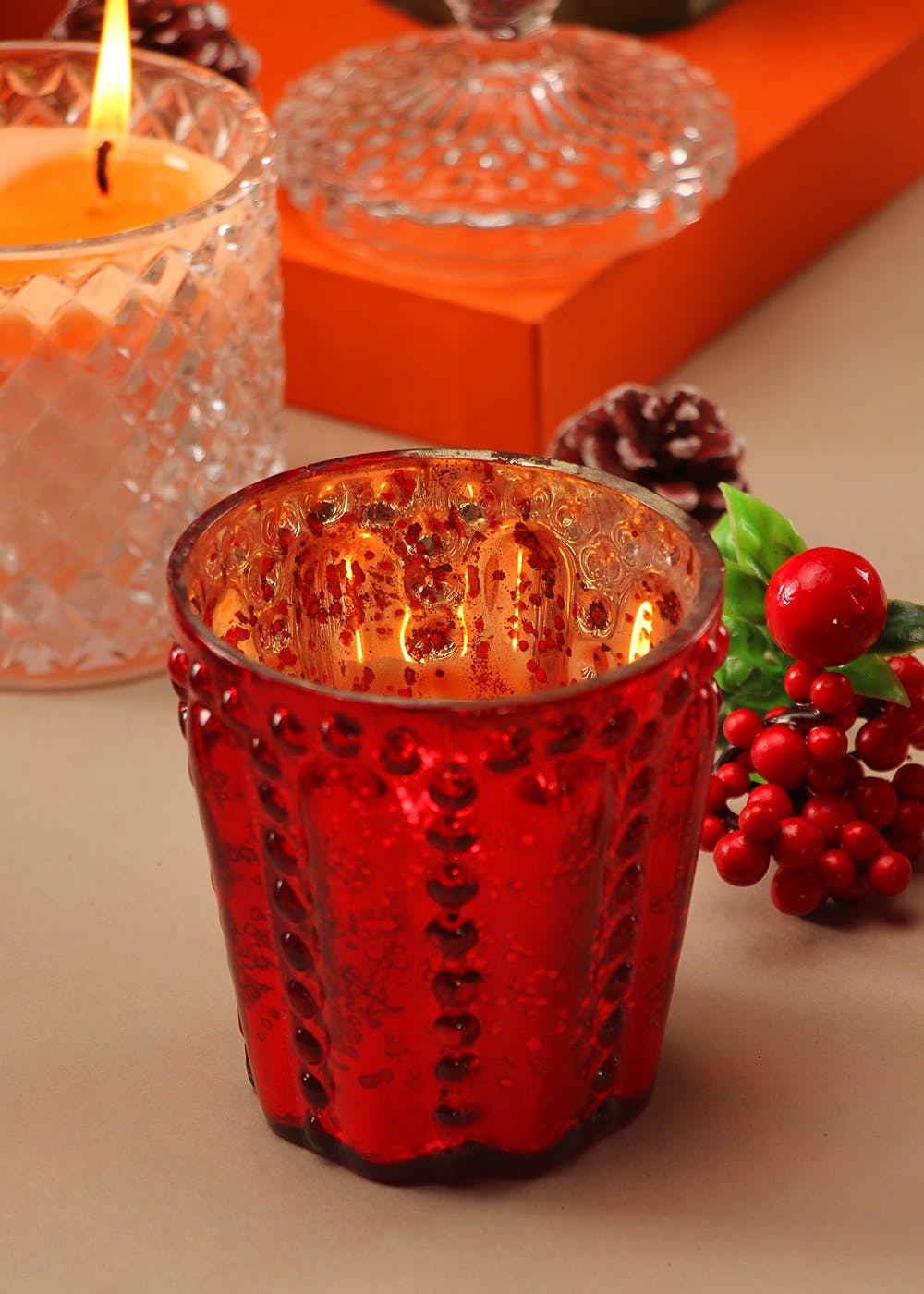 Get Glass Votive Candle at ₹ 499 LBB Shop