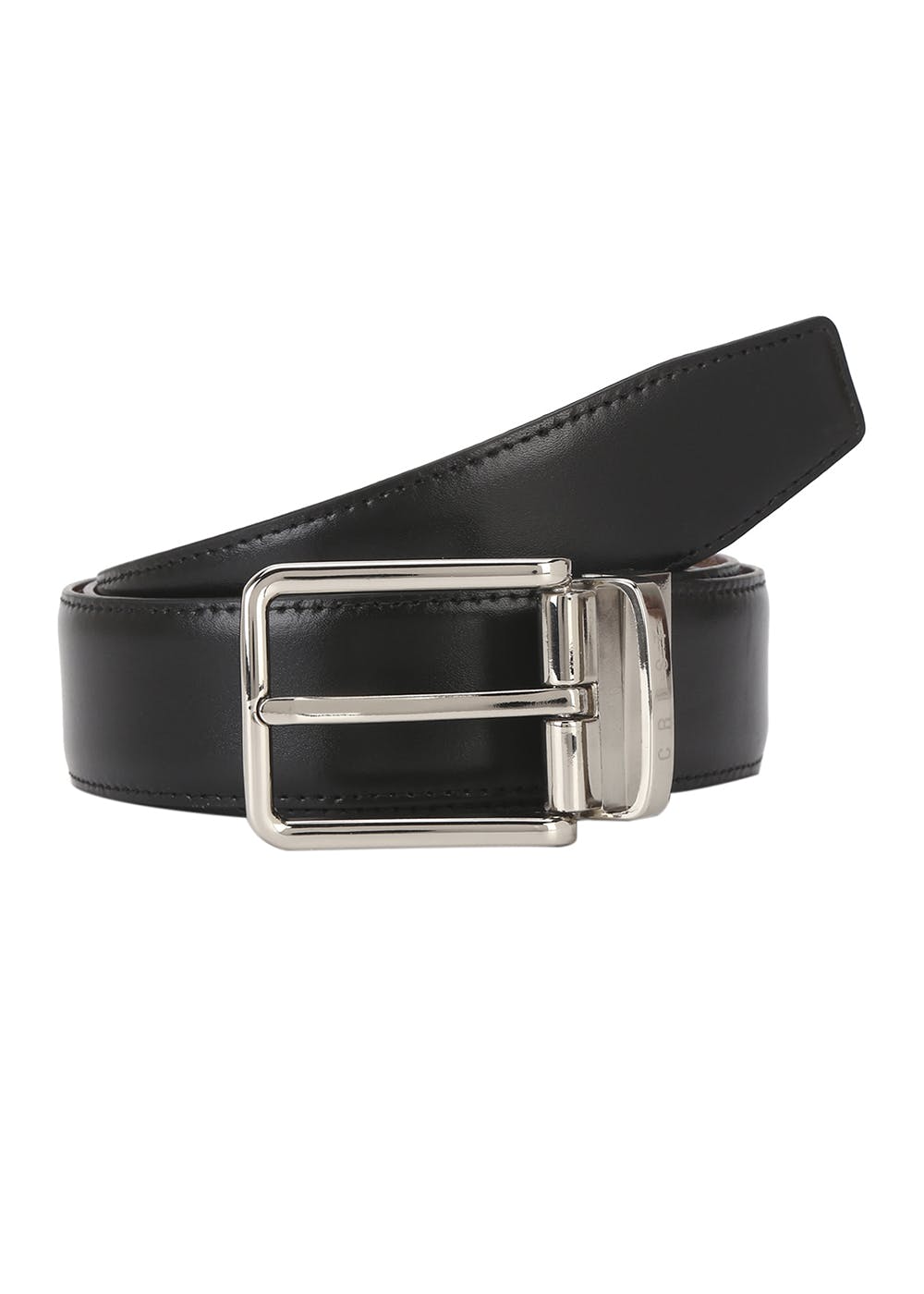 black formal belt