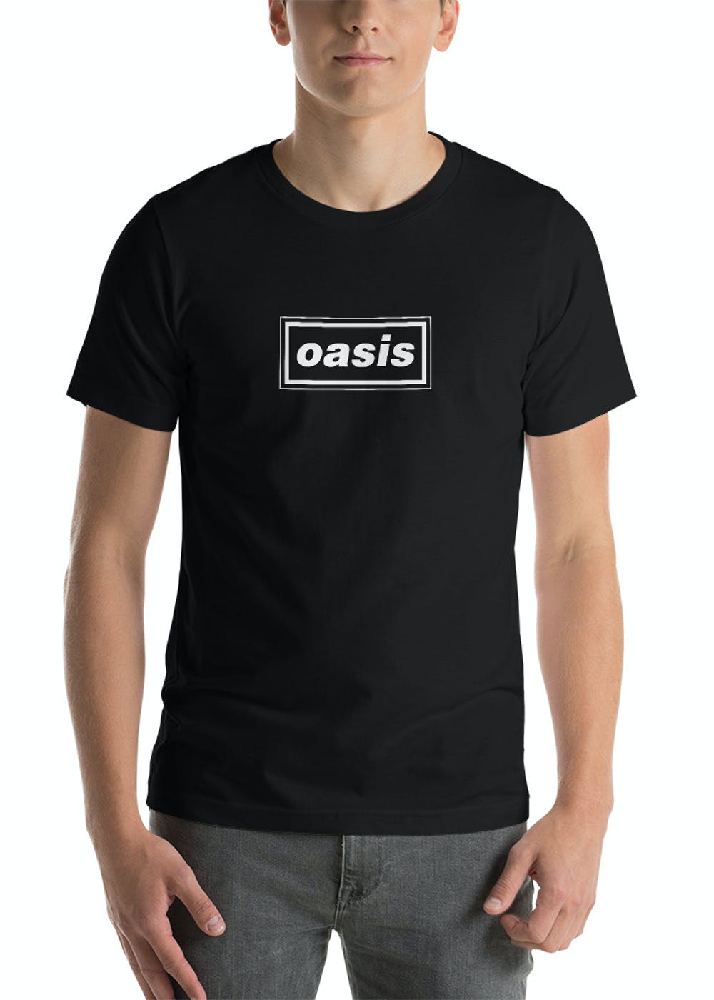 oasis white t shirt