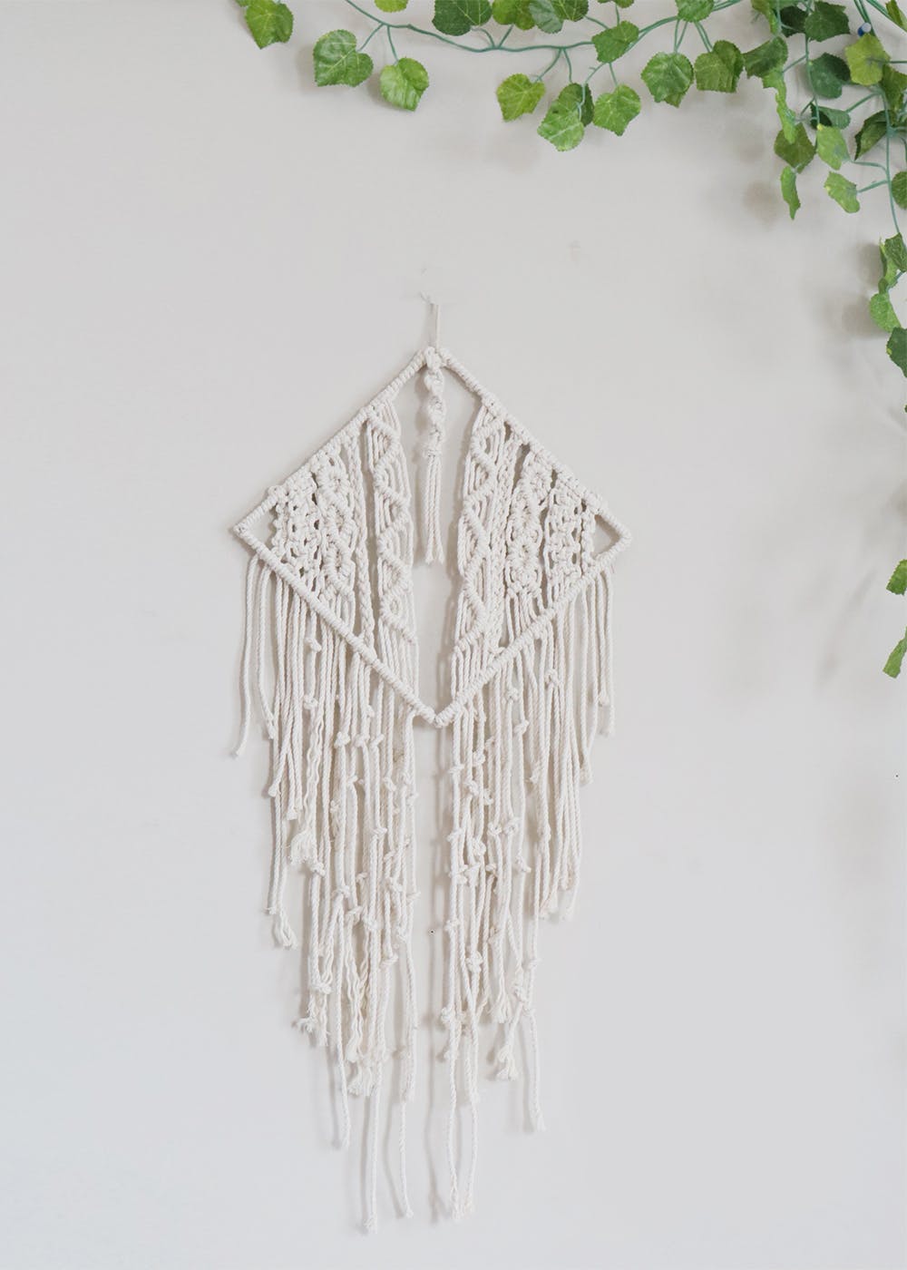 Get White Macrame Wall Hanging at ₹ 649 | LBB Shop