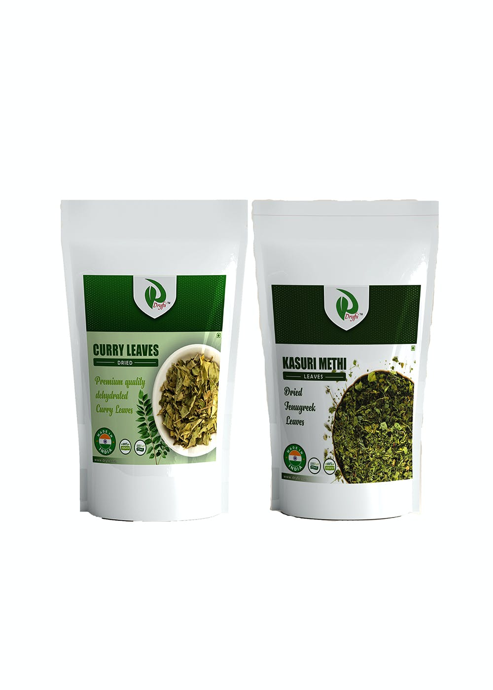 Get Kasuri Methi (50 Grams) and Curry Leaves (40 Grams) Combo at ₹ 163