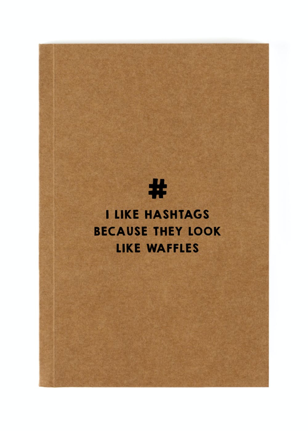 Hashtags A5 Notebook (Unruled & 120 Pages)