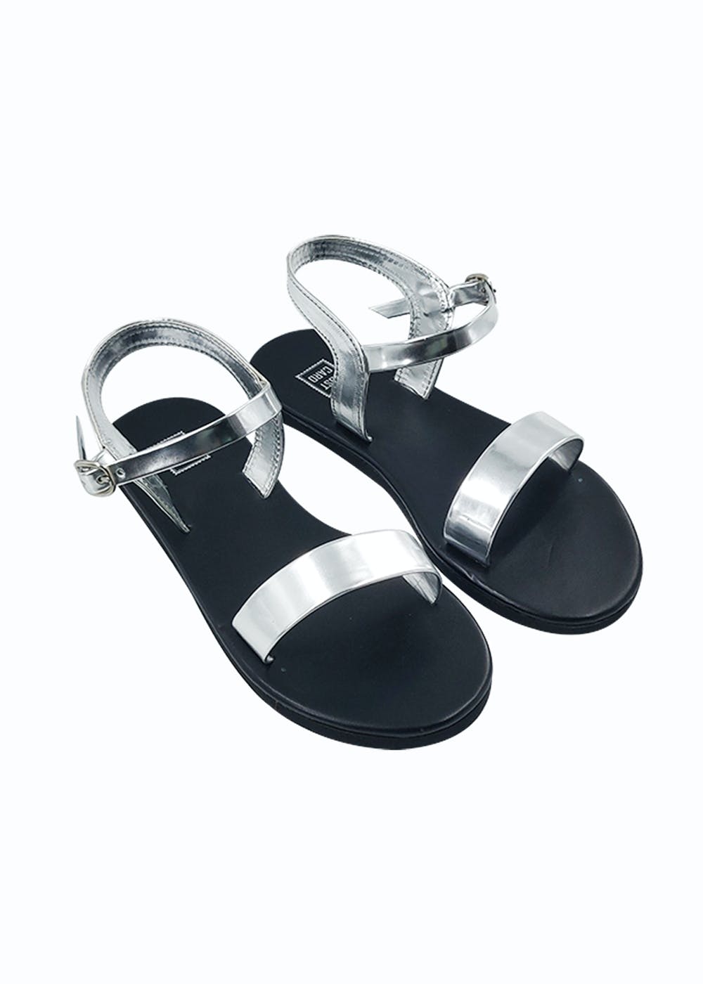 Black Diamond Flat Sandal at Rs 150/pair | Ladies Flat Sandals in Jaipur |  ID: 26109617048