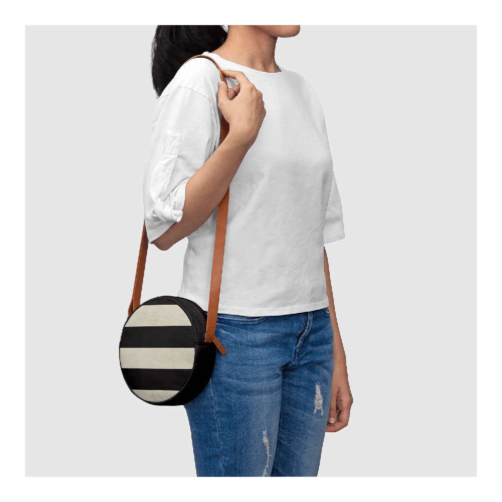 Daily objects sling bag top
