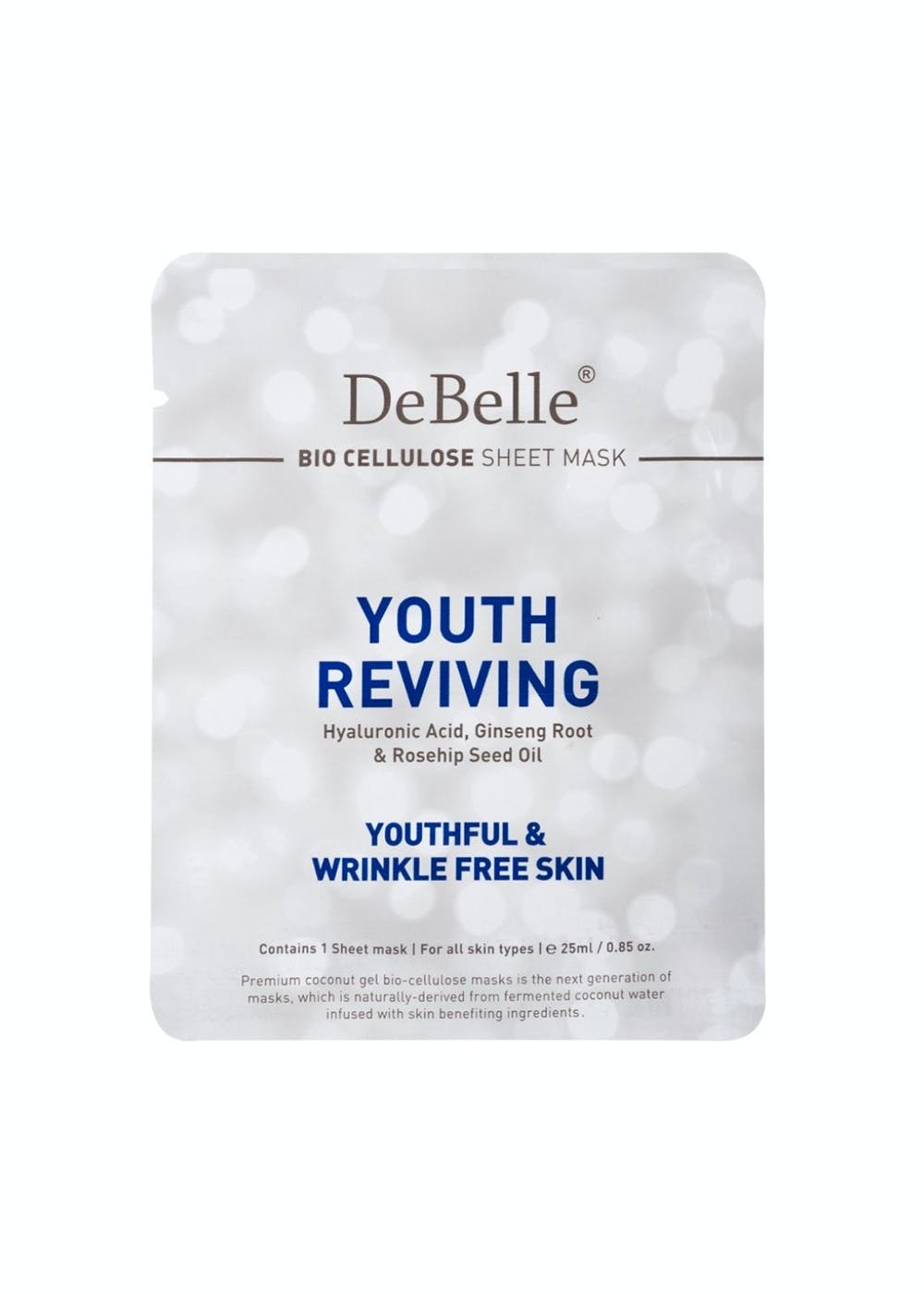  Bio Cellulose Face Sheet Mask - Youth Reviving - 25 ml