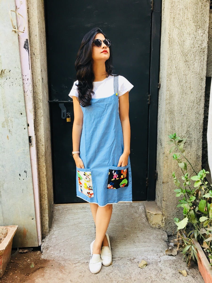 pinafore with pockets