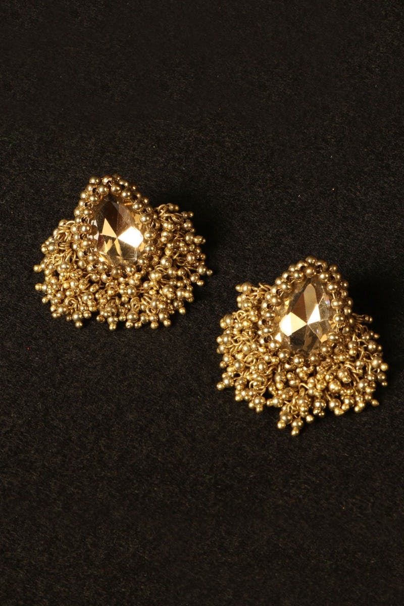 Green Stone Earrings Women  Green Stone Gold Earrings  Korean Earrings  Crystal  Dangle Earrings  Aliexpress