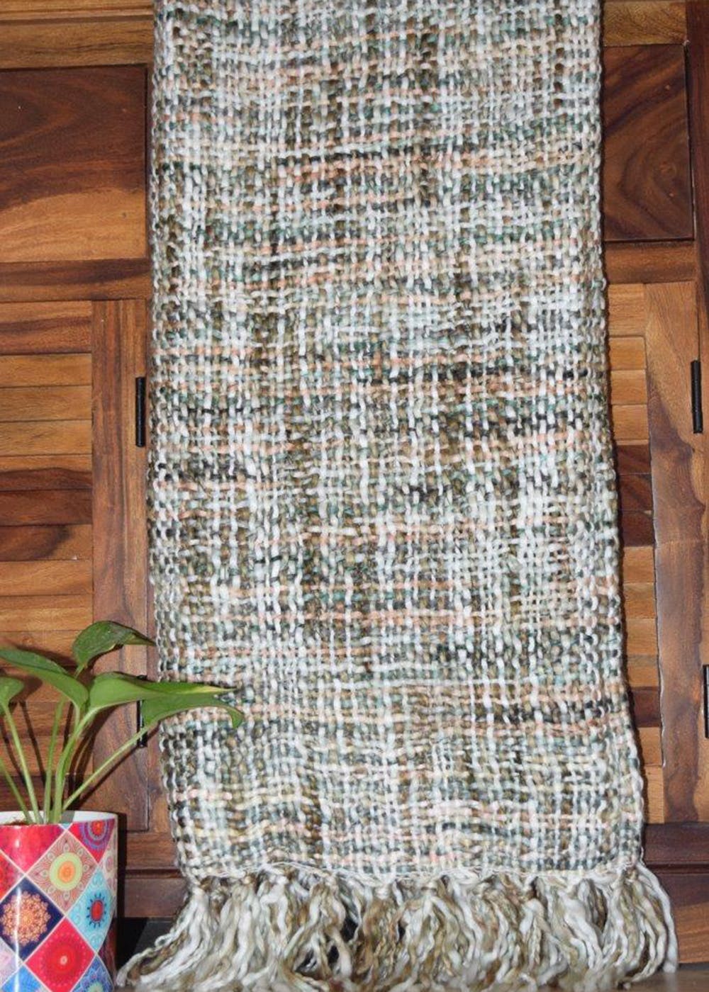 Get Grey Knitted Throw at ₹ 1299 LBB Shop