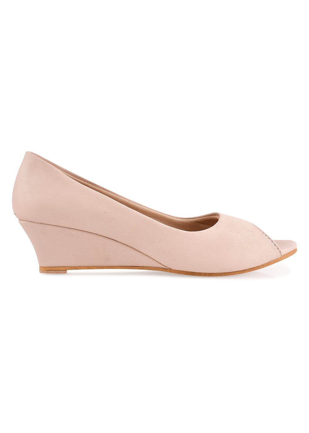 Pale discount pink wedges